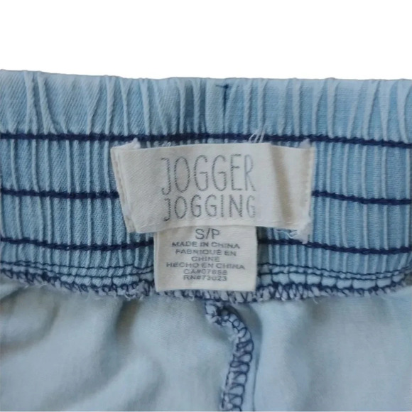 Jogger Jogging  Shorts, Blue Chambray, S - Picture 6 of 6